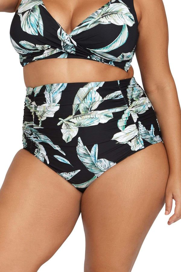 Artesands Figaro Raphael HIGH WAIST, ROUCHED SWIM PANT